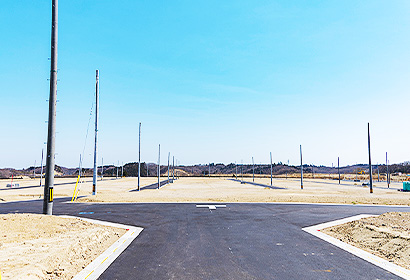 全49区画ゆとりある約60坪~の区割り。